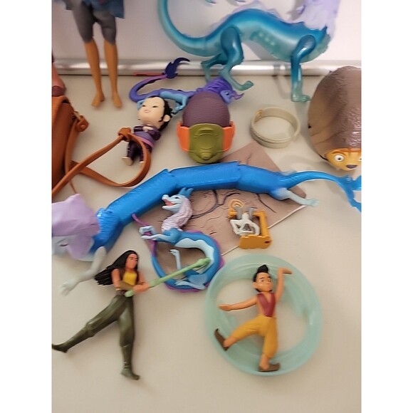 Disney Store Raya and the Last Dragon Figures Mixed lot of toys McDonalds - Picture 5 of 8